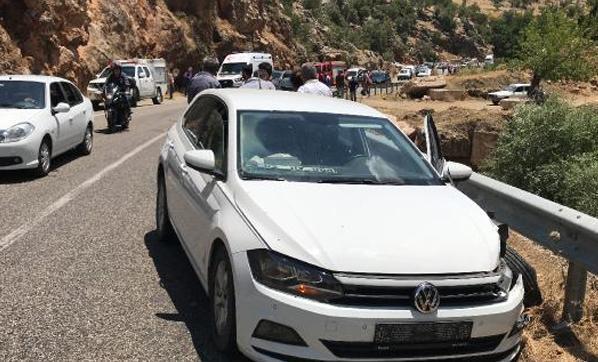 HDP Adıyaman eski milletvekili Behçet Yıldırım kaza yaptı Yaralılar var
