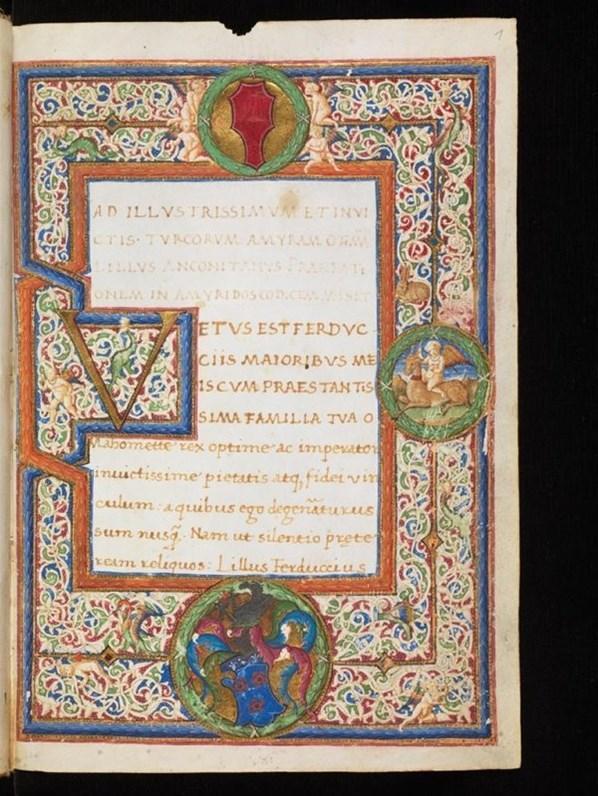 İtalyadaki kütüphanede ortaya çıktı Fatih Sultan Mehmet adına yazılmış