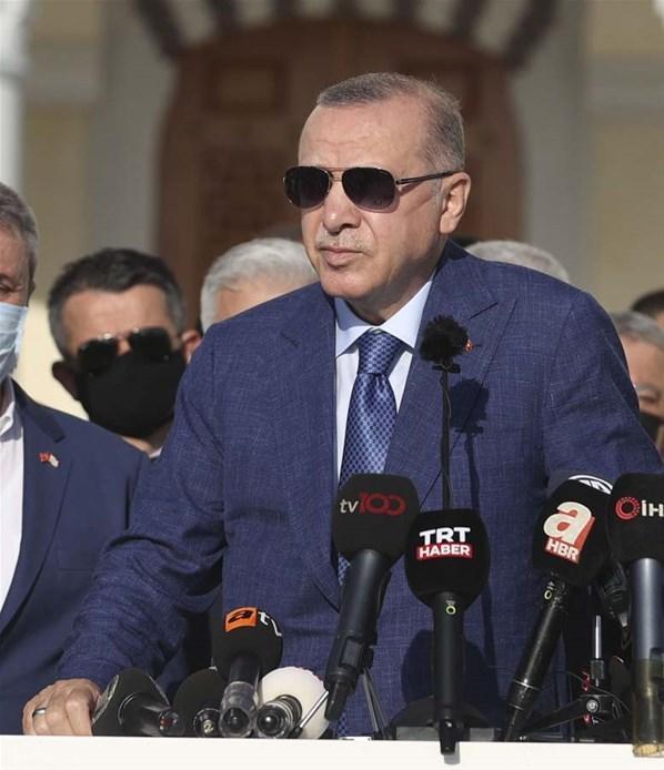 Cumhurbaşkanı Erdoğandan Kıbrısta bayram mesajı