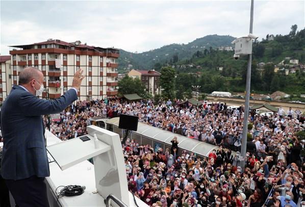 Cumhurbaşkanı Erdoğan Arhavide duyurdu: Ödemeler en kısa sürede yapılacak