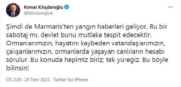 Kılıçdaroğlu: Bu konuda hepimiz biriz; tek yüreğiz
