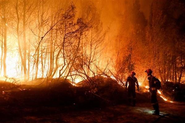 Orman yangınları Yunanistanı cehenneme çevirdi köyler boşaltıldı Başbakan Kiryakos Miçotakisin plaj pozları çıldırttı...