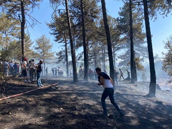 Türkiyeyi yasa boğan orman yangınlarında son durum Alevler mahalleyi sardı... Bodrum Belediye Başkanı Ahmet Aras: Artık ne yapacağımızı şaşırdık...