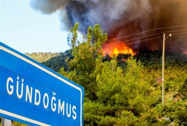 Orman yangınlarında son dakika Gündoğmuş ilçesi tahliye ediliyor... Bodrum, Manavgat, Marmaris, Milas, Denizli ve Ispartada son durum...