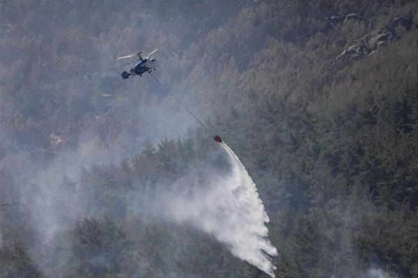 Orman yangınlarında son durum Aydın Çine için büyük seferberlik: Alevlere karşı canla başla büyük mücadele...