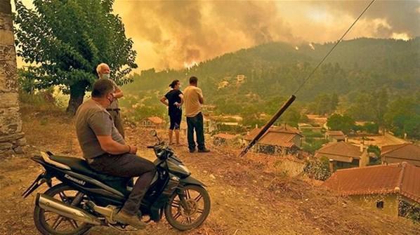 Orman yangınlarında son durum Aydın Çine için büyük seferberlik: Alevlere karşı canla başla büyük mücadele...