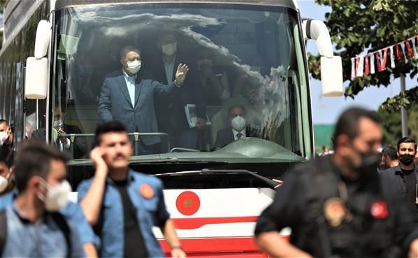 Cumhurbaşkanı Erdoğan Kastamonuda: Küllerimizden yeniden ayağa kalkacağız