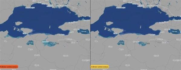 2100 yılında Türkiye kıyıları tamamen değişecek İşte o haritalar...