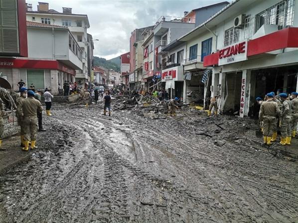 Sel bölgesinde ölü sayısı artıyor Kastamonu Bozkurt, Bartın ve Sinopta son durum...