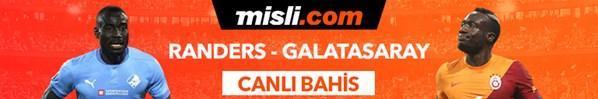 Randers - Galatasaray maçı Tek Maç, Canlı Bahis ve Canlı İzle seçenekleriyle Misli.com’da