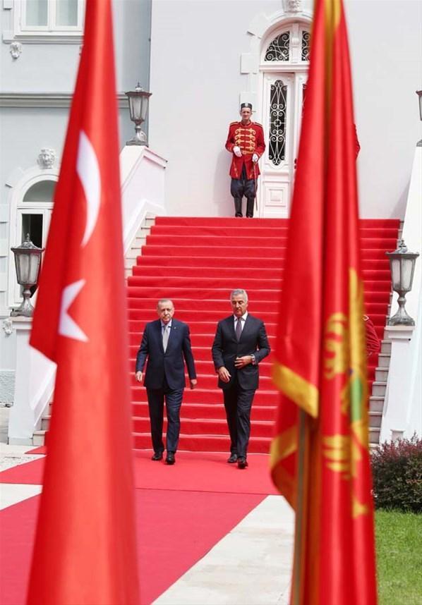 Cumhurbaşkanı Erdoğan Karadağda: 250 milyon dolarlık bir hedef koyduk...