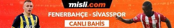 Fenerbahçe-Sivasspor maçı canlı bahis seçeneğiyle Misli.comda