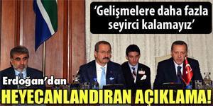Esadın Türkiye ile ilgili ipleri koparan sözü...
