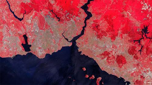 Uzaydan İstanbulun değişimi