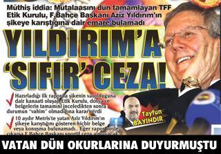 Şike de var teşvik de var