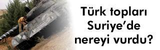 Suriyeye karşılık verildi