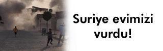 Suriyeye karşılık verildi