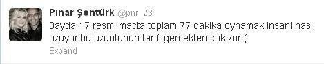 Eşinin tweetleri başını yaktı