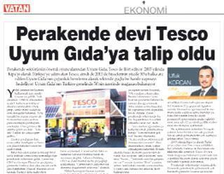 Tesco, Uyum Gıda’ya ‘resmen’ talip oldu