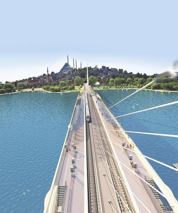 Türkiye’nin ilk metro köprüsü