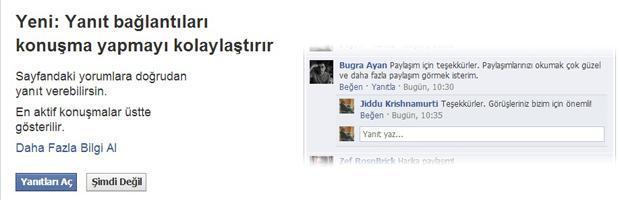 Facebooktan büyük yenilik