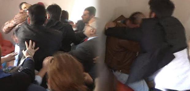 CHPli başkana saldırı