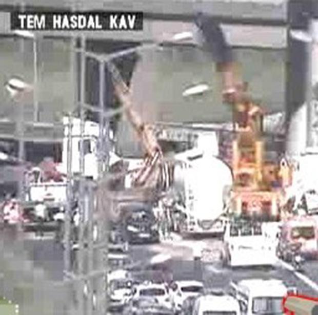 İstanbulda trafik durdu