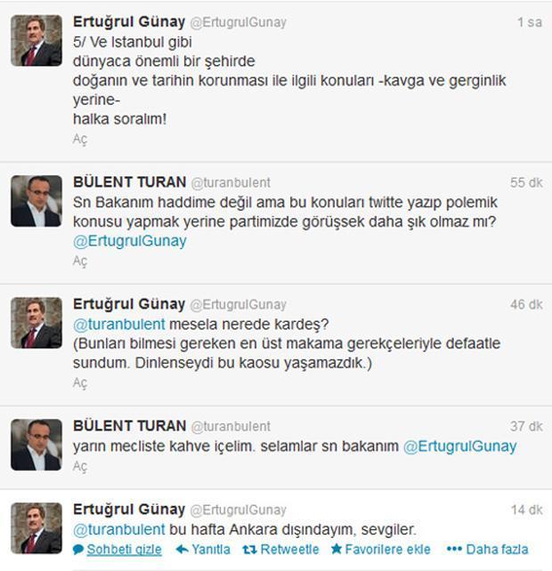 Gezi çatlağı Twittera taşındı