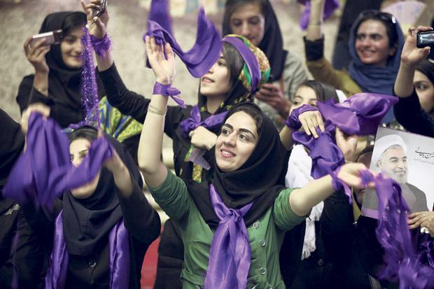 İran’da ‘mor’ sürpriz
