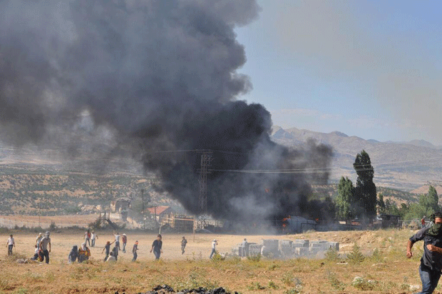 Lice kalekol eylemi: 1 ölü 9 yaralı