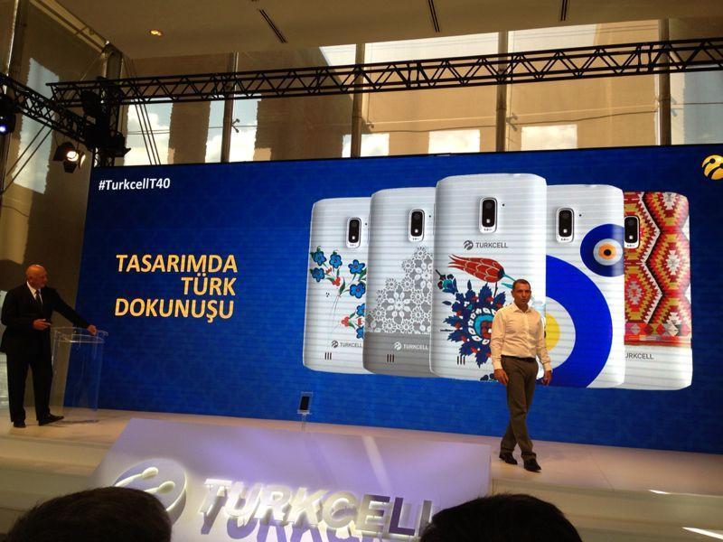 Turkcell ilk yerli akıllı telefonu T40ı tanıttı