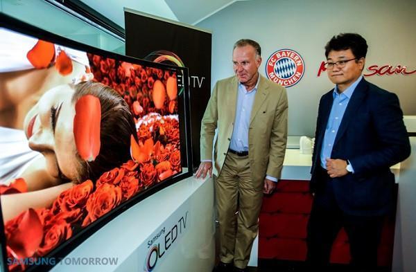 Samsung kavisli OLED TV, Avrupa pazarında