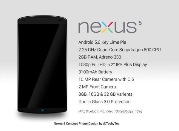 Bu Nexus 5 konsepti gerçeğe çok yakın