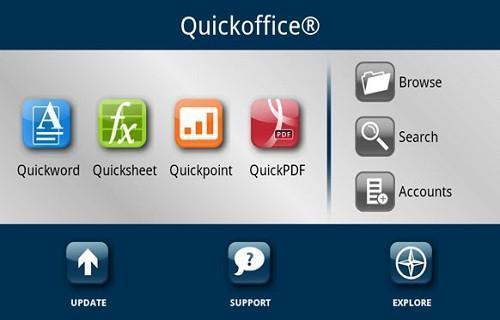 Quickoffice artık ücretsiz