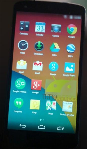 Android 4.4 KitKatin ekran görüntüleri ortaya çıktı