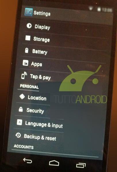 Android 4.4 KitKatin ekran görüntüleri ortaya çıktı