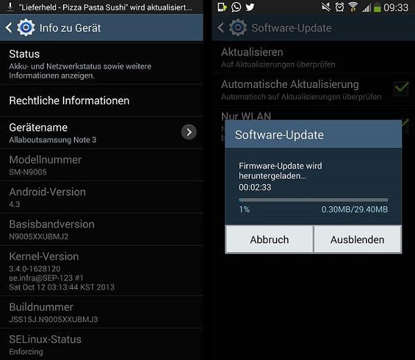 Galaxy Note 3 için yeni bir güncellemenin dağıtımına başlandı