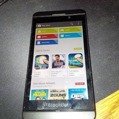 BlackBerry kullanıcıları Google Playden yararlanmaya hazırlanıyor