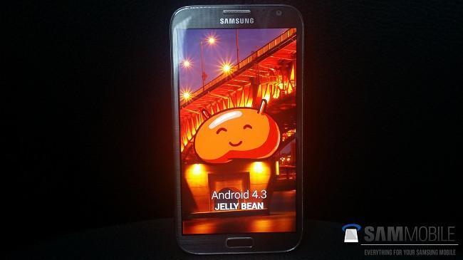Galaxy Note II için Android 4.3 test aşamasında ortaya çıktı