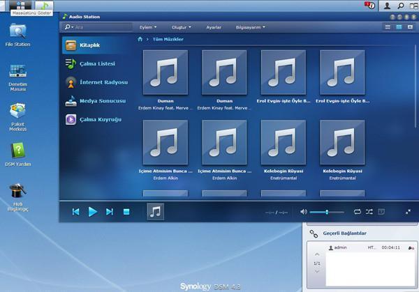 Synology cihazlarda Audio Station yükleme