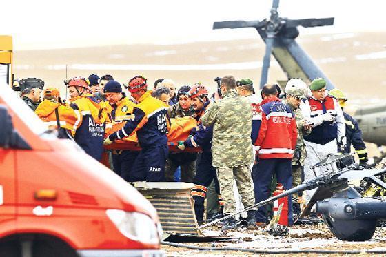 Bakımdan çıktı, testte düştü: 4 asker şehit