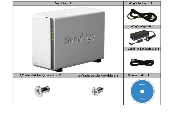 Synology DS213j -  İnceleme