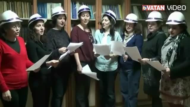 Kadın mühendislerden TRTye şarkılı cevap