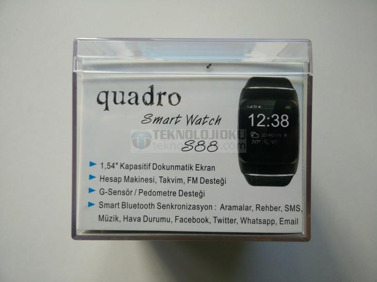Quadro S88 Akıllı Saati inceliyoruz