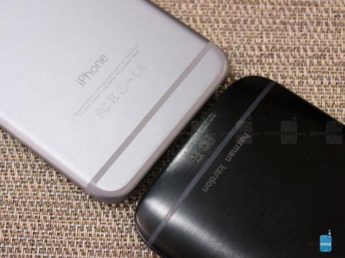 iPhone 6 - HTC One M8 hız testinde