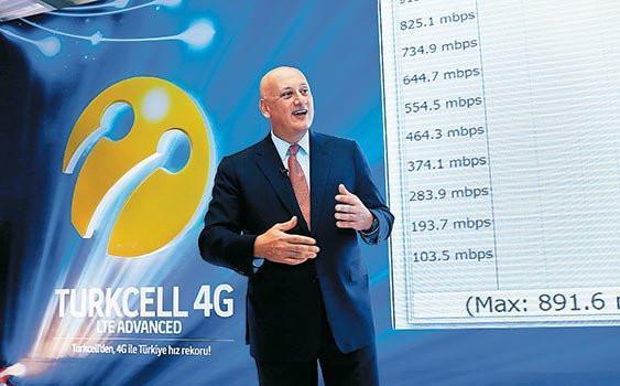 Turkcell Genel Müdürü Ciliv: Sayın Bakan müjdeyi verdi, 4G 2015te Türkiyede