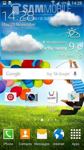 Lollipoplu Galaxy S4 bir kez daha göründü