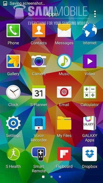 Android 5.0, Galaxy S5te bir kez daha göründü