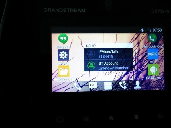 Masaüstü Android telefon GrandStream GXV3240 incleme