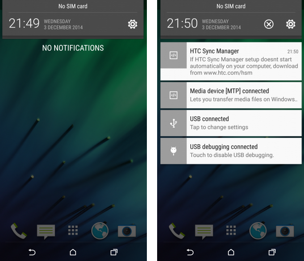HTC One M8 Android 5.0 güncellemesi görüntülendi